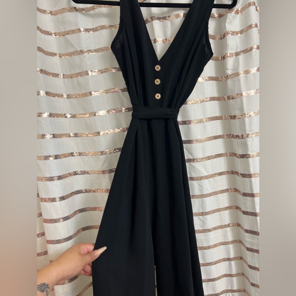 Black jumpsuit